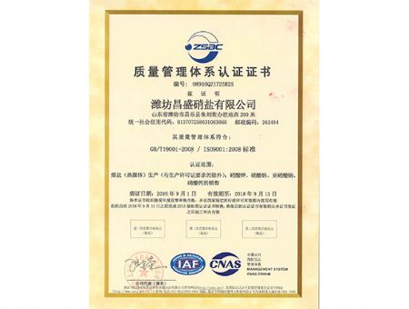 点击查看详细信息<br>标题：ISO Certificate 阅读次数：3926